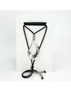 Collar Silver New Drop | Venta mayorista – Infinita