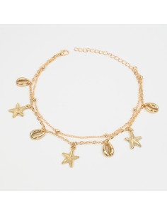 Tobillera Beach Gold | Venta mayorista – Infinita