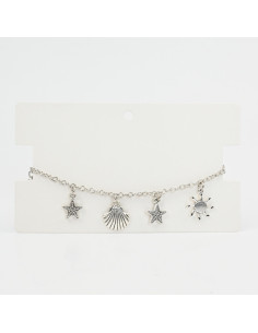 Tobillera Beach Silver | Venta mayorista – Infinita