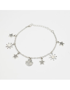 Tobillera Beach Silver | Venta mayorista – Infinita