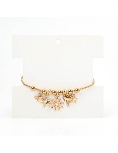 Pulsera Multicharms Golden Charms | Venta mayorista – Infinita