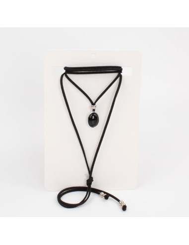 Collar Black Stone | Venta mayorista – Infinita