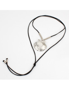 Collar Silver Big Shell | Venta mayorista – Infinita