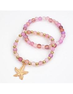 Set de Pulseras Gold Seastar | Venta mayorista – Infinita