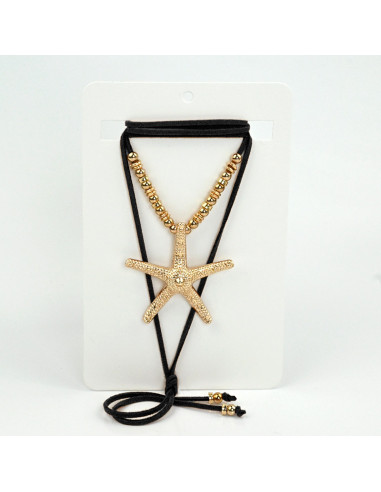 Collar Sea Gold Star | Venta mayorista – Infinita