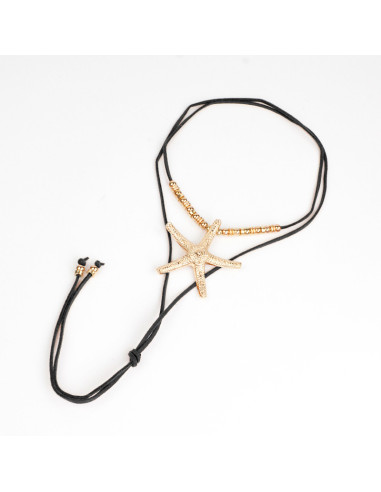 Collar Sea Gold Star | Venta mayorista – Infinita