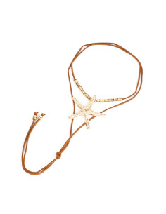 Collar Sea Gold Star | Venta mayorista – Infinita
