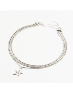 Collar de Cadena Summer Silver Star