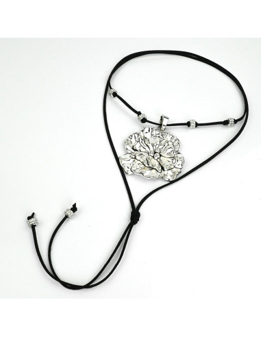 Collar Rose Silver | Venta mayorista – Infinita