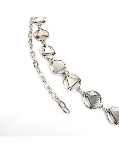 Cinturón de cadena Triangle | Venta mayorista – Infinita