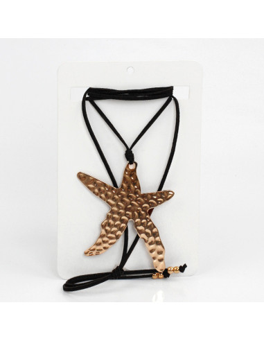 Collar de gamuza Bigger Sea Star | Venta mayorista – Infinita