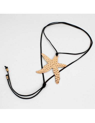 Collar de gamuza Bigger Sea Star | Venta mayorista – Infinita