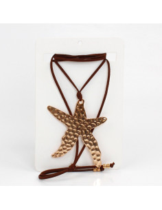 Collar de gamuza Bigger Sea Star | Venta mayorista – Infinita
