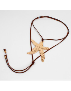 Collar de gamuza Bigger Sea Star | Venta mayorista – Infinita
