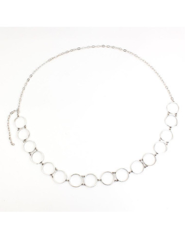 Cinturón Silver Circles | Venta mayorista – Infinita