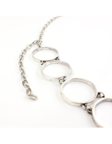 Cinturón Silver Circles | Venta mayorista – Infinita