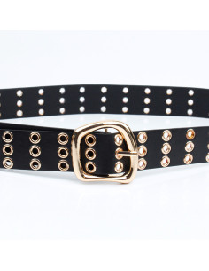 Cinturón de PU Gold Organic | Venta Mayorista - Infinita