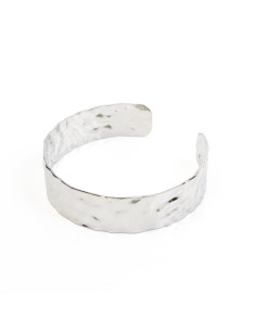 Brazalete Hammered Silver | Venta mayorista - Infinita