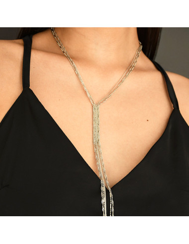 Collar Night Silver | Venta mayorista – Infinita