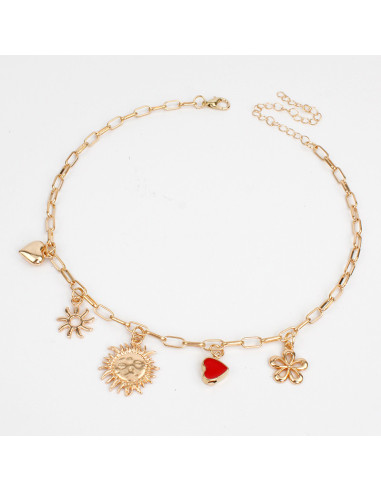 Collar Multicharm Love Summer | Venta mayorista – Infinita