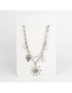 Collar Multicharms Silver Sea | Venta mayorista – Infinita