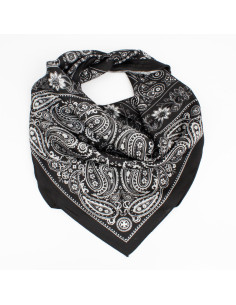 Pañuelo Paisley Black | Venta mayorista – Infinita