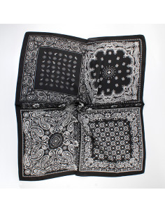 Pañuelo Paisley Black | Venta mayorista – Infinita