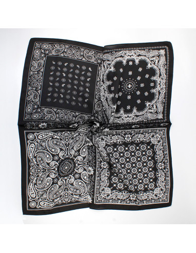 Pañuelo Paisley Black | Venta mayorista – Infinita