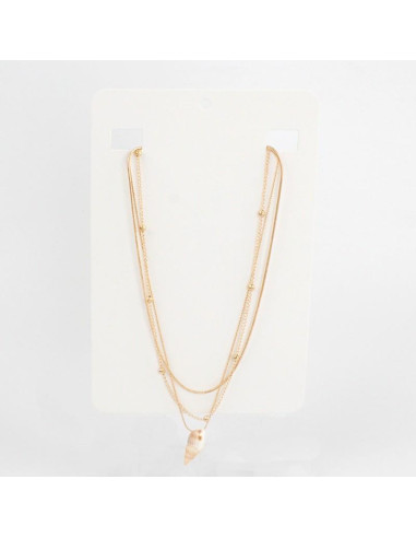 Collar Chains and Shell | Venta mayorista – Infinita