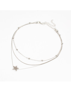 Collar Sea Star Silver | Venta mayorista – Infinita