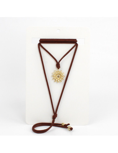Collar Golden Flower | Venta mayorista – Infinita