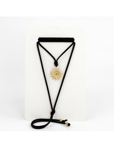 Collar Golden Flower | Venta mayorista – Infinita