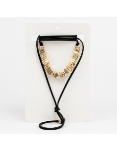 Collar Gold Organic Pieces | Venta mayorista – Infinita