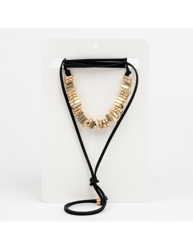 Collar Gold Organic Pieces | Venta mayorista – Infinita