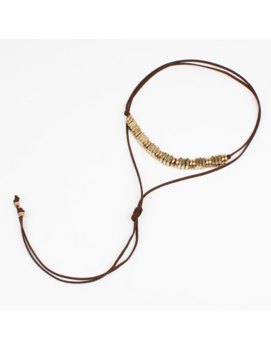 Collar Gold Organic Pieces | Venta mayorista – Infinita