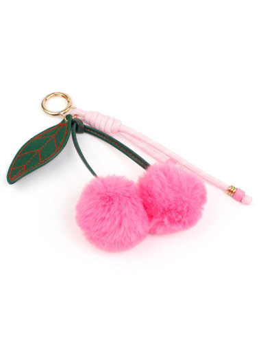 Llavero - Bagcharm Furry Cherry | Venta mayorista – Infinita