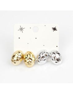 Set Aros Chunky Textures | Venta mayorista – Infinita