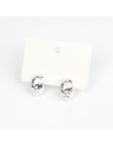 Aros Textured Silver | Venta mayorista – Infinita