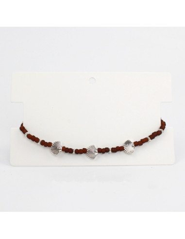 Tobillera Silver Shells | Venta mayorista – Infinita