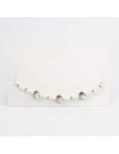 Tobillera Silver Shells | Venta mayorista – Infinita