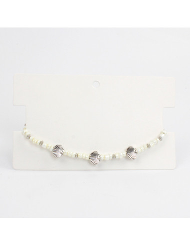 Tobillera Silver Shells | Venta mayorista – Infinita