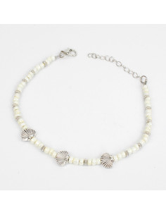 Tobillera Silver Shells | Venta mayorista – Infinita
