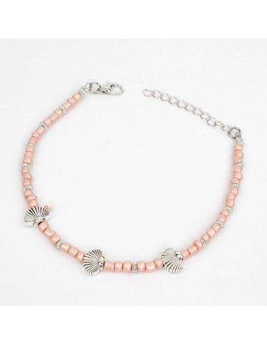 Tobillera Silver Shells | Venta mayorista – Infinita