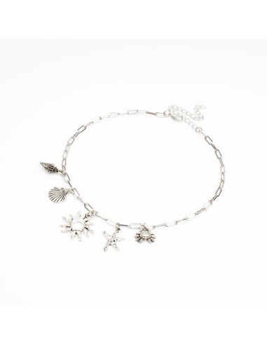Collar Multicharms Beach | Venta mayorista – Infinita