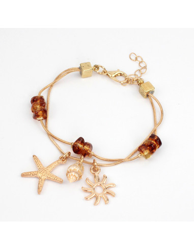 Pulsera Gold Sea | Venta mayorista – Infinita