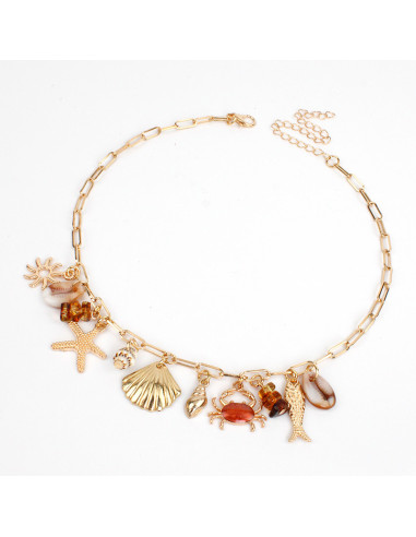 Collar Multicharms Full Color | Venta mayorista – Infinita