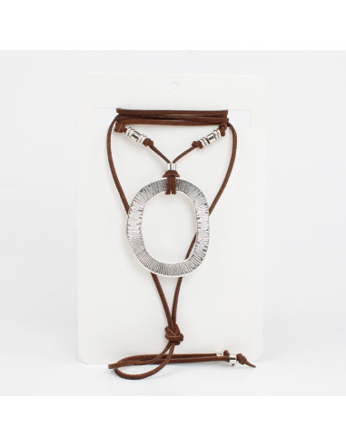 Collar New Organic Circle | Venta mayorista – Infinita