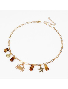 Collar Multicharms Color Crab | Venta mayorista – Infinita