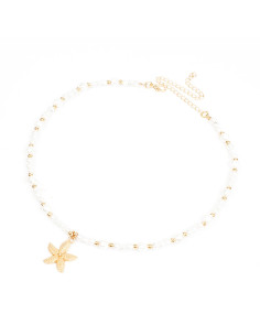 Collar Flexible Delicate Summer Pearls