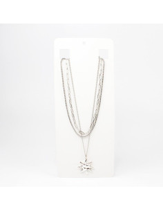 Collar de Cadenas Hammered Sun